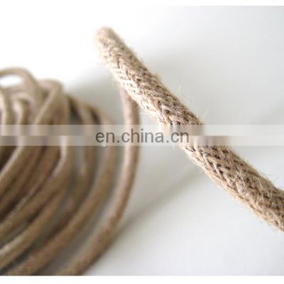 Hemp rope Linen Covered Cable Electric hemp covered wire