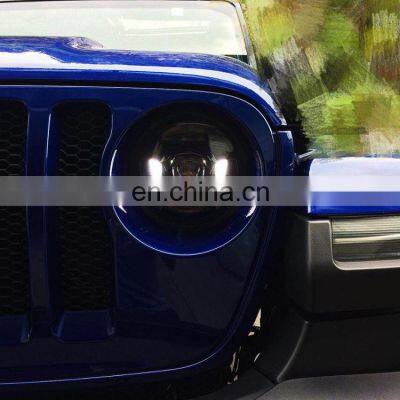Car Accessories FOR Jeep LED Headlight 40w 7 inch Car Led Headlamp for jeep for wrangler JL 2018+ 210mm