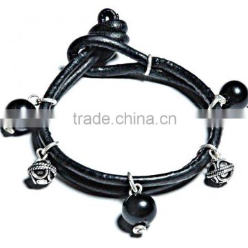 latest design stingray bracelet elastic leather bracelet smart bracelet for men