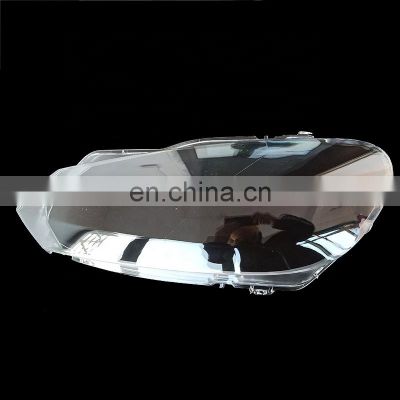 Front headlamps transparent lampshades lamp shell masks For VW Golf 6 MK6 GTI TDI 2010 - 2013 headlights cover lens Replacement