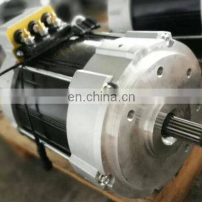 The Electric Car Motor 72V 12KW Speed 60km/h Work with Curtis 1238 Controller Assembly