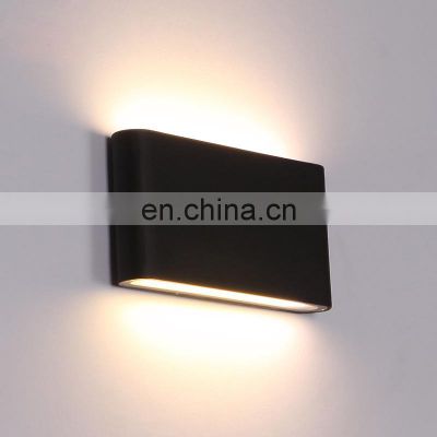 High Quality Die-Casting Aluminum Luminaire Black And White Led Outdoor Wall Lights