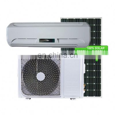 LED Display T3 R410a 9000BTU 48V 100% Solar Car Air Conditioner Solar With Solar Panel