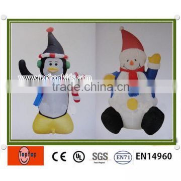 fashion lovely giant inflatable father chirstmas