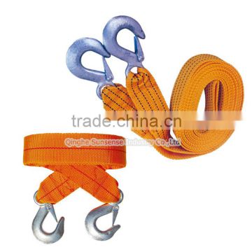 OEM/ODM Tow Rope 20 Tons Wire Rope Steel Pulley Car Tow Rope with Hooks
