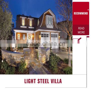 Hot selling light gauge steel frame house,quick assembly prefab house design bungalow,high