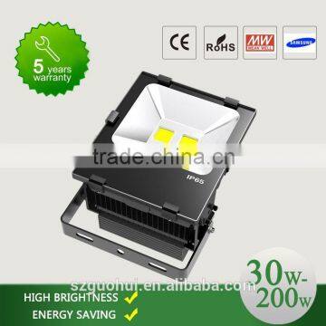 Long lifespan 24000 lumen cob led flood light 200w 5 years warranty