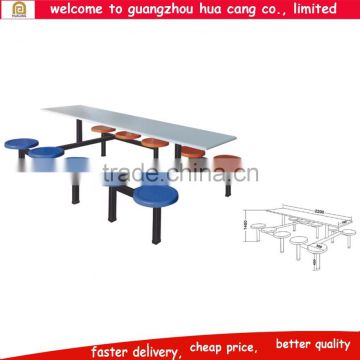 2016 China plastic resteraunt table and chairs for school