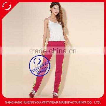high quality women sports wear, casual latest design, jogger pants