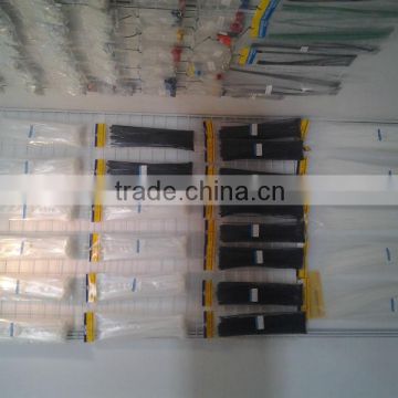 WHOLESALES heat-resisting:94v-2 5*250 PA66 Nylon Cable Strips with UL