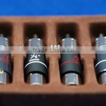 Hifi accessories copper Rhodium Plated Hi-End RCA Plug