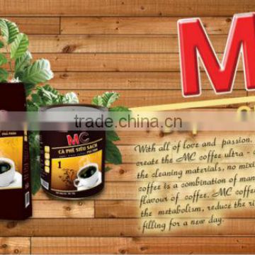ME TRANG COFFEE - GROUND COFFEE - MC3 LABEL - VIETNAMESE FLAVORS