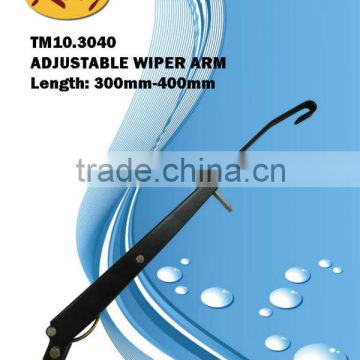 TM 10.3040 Adjustable Wiper Arm, Single Swing Arm, 300mm-400mm