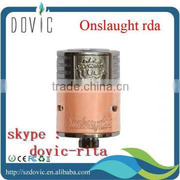 2014 hottest clone top selling onslaught rda in stock onslaught rda clone