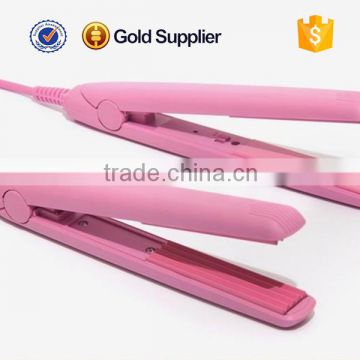 cheap price pink brazilian flat ceramic iron hair straightener                        
                                                Quality Choice