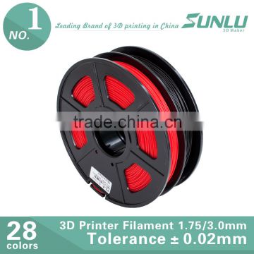 for printer high quality double color 3d filament 1.75/3.0mm