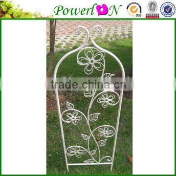 Hot Selling New Vintage Lovely Wrought Iron Small Trellis For Garden Decoration Patio Backyard I23M TS05 G00 X00 PL08-5083