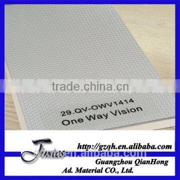 One way vision car window film & PVC Self Adhesive Film / Perforated Car Window Film