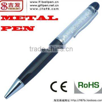 good factory high quality colorful metal and crystal metal ballpoint