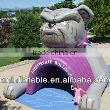 inflatable tunnel bulldog