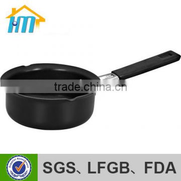 mini cheese 16cm carbon steel saucepan/milk pan