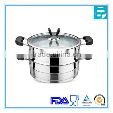 stainless steel 3 layers steamer cooker