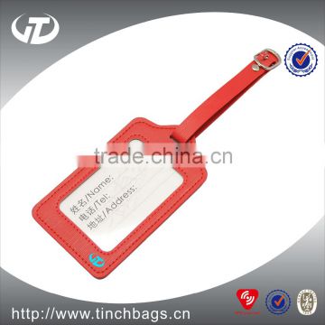 HOT sell airplane travel luggage tag with pu &pvc