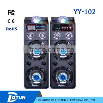 High power double 10 inch active DJ speaker YY-102