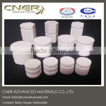32*32mm high alumina ceramic liner for ceramic rubber liner, 92% Al2O3
