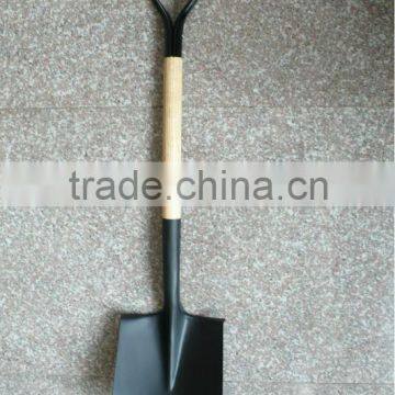 *Carbon steel wooden handle farming shovel S518-8Y