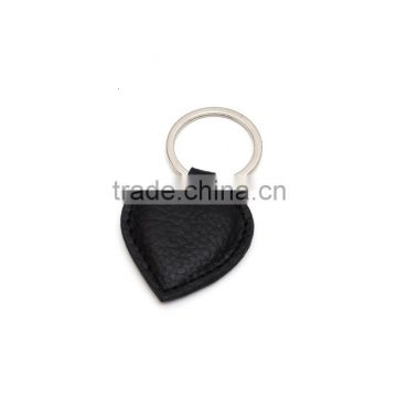 red black heart shaped handmade personalized blank Leather Keyring /Leather key chain/Leather keyfob