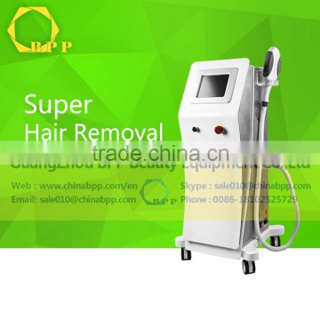 2015Advanced laser hair removal machines with intense pulse light device