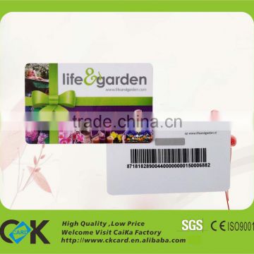 Custom eco-friendly plastic pvc card with serial number printing