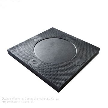 high load bearing UHMWPE jack pad HDPE material outrigger pad