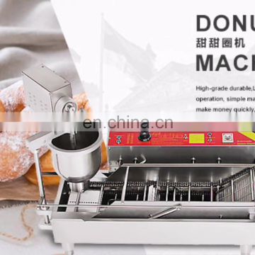 automatic spanish high quality and big output snack donut machine with fryer mini doughnut making machine
