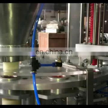 High speed automatic nespresso coffee capsule rotary filling machine