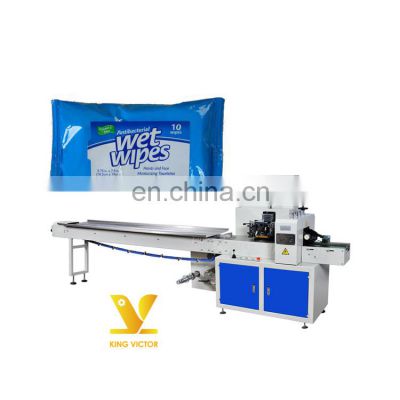hot selling automatic wet facial tissue packing machine