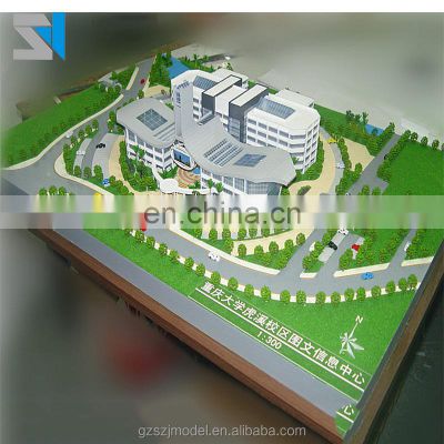 Miniature building model architectural scale model for bidding project