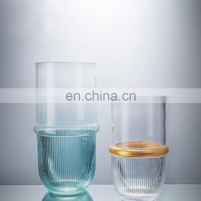 2021 New Arrival Luxury Cylinder Table Vase for Wedding Decoration