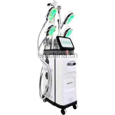 New arrival cryopolysis 5  handles fat removal cryolipolysie /weight loss cryopolysis /fat removal slimming machine