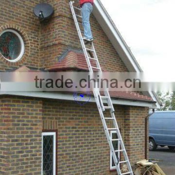 6.50m (21'4") - 3 Section Extension Ladder with Integral Stabiliser