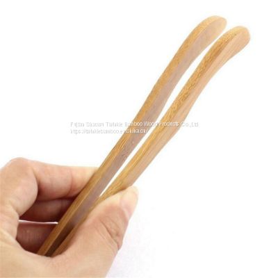 Bamboo tong for tea wholesale bambu clip from China Twinkle Bamboo Manufacturer bambu wood items