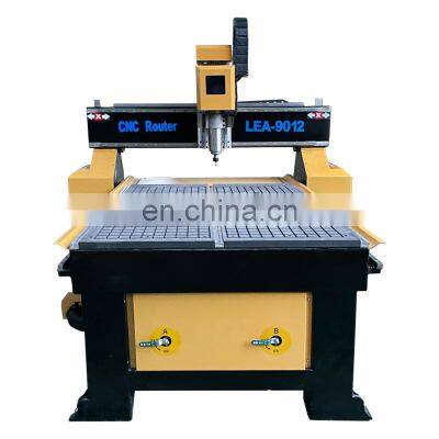 China 1212 woodworking machine cnc router 1218 high quality 4th axis mdf  wood cutting machine