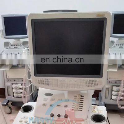 Fairly Used GE logiq P3 trolley doppler with 3 probes for sale good condition  GE logiq P3 color doppler ultrasound machine