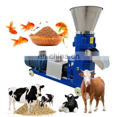 Poultry Rabbit Cow Sheep 11Mm Granulator Household Production Equipment Making Feed Manual Pellet Machine
