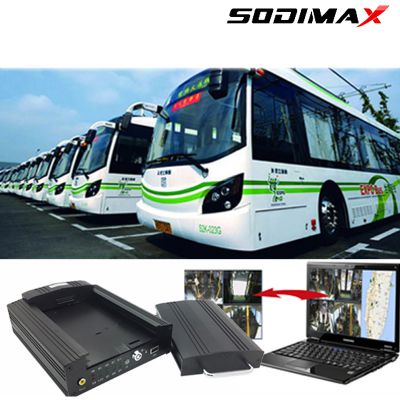 Professional High Quality Vehicle Security Systems HDD 4CH Mobile Dvrs with GPS, 3G, WiFi