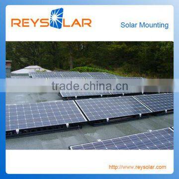 aluminum solar power mounting adjustable tile roof home solar bracket pv roof frame