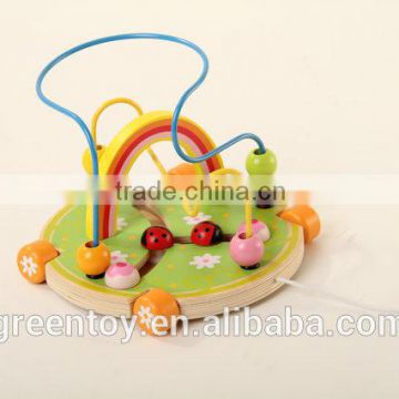 wooden bead maze toy educational toys for baby