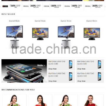 online store development mobile selling websites & unique online shop store