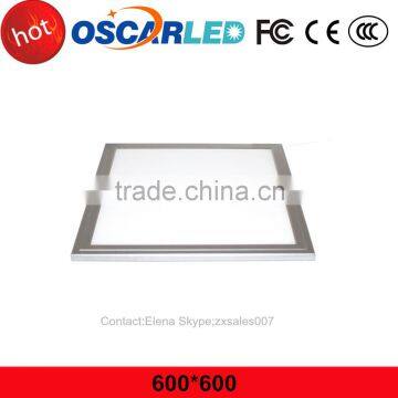 Oscarled supplier super slim 3w 9w led recessed ceiling panel light 600x600 square led ceiling light 12w 18w 24w for home